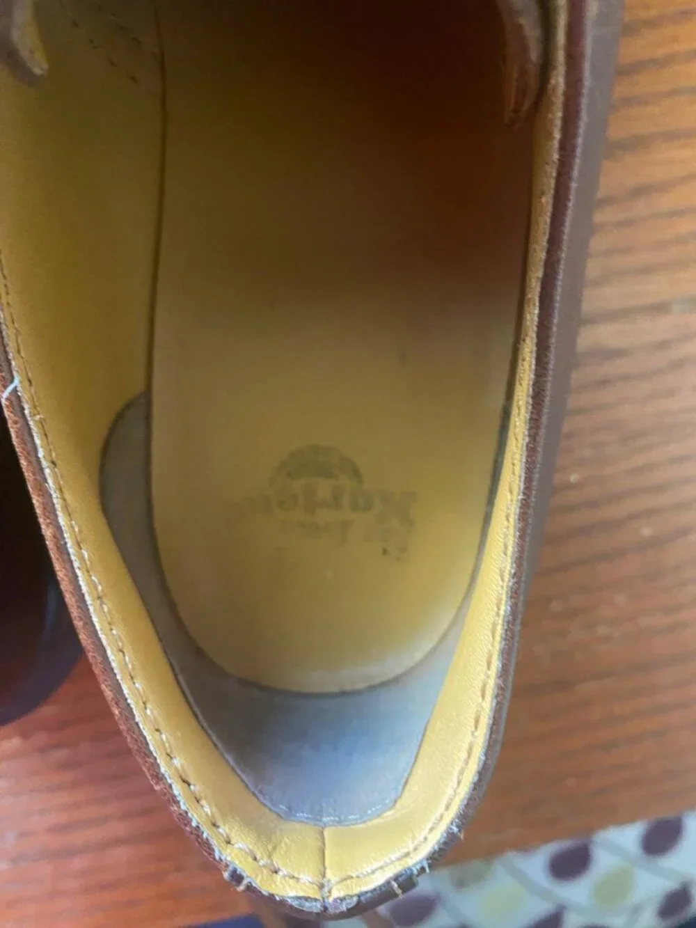 Dr. Martens 3-Eye Brown Leather Oxford Shoes Women’s 7 EU 38